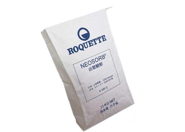 Food Grade Pasted Valve Bags Hygienic Packaging White Brown Flat Bottom Paper Bags