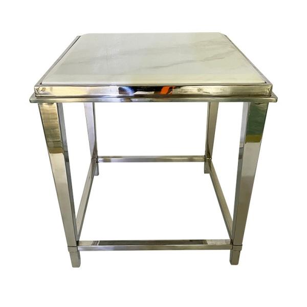 Гостиничный стильный чайный стол из нержавеющей стали 30 кг ширина 48 см