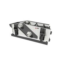 Écran de vibration horizontal tissé en métal avec construction solide
