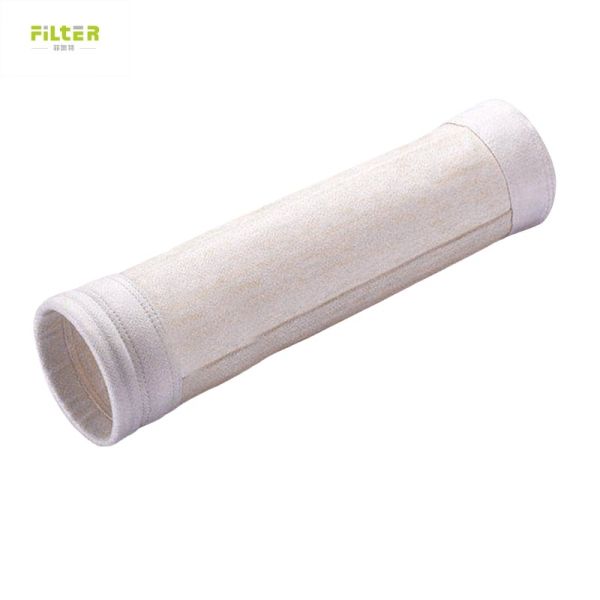 Industrial Aramid Filter Bag Featuring Needle Punched Felt and Reinforced Bottom for Enhanced Dust Collection Efficiency