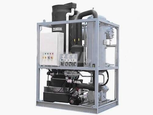 60 Tons 35mm Tube Ice Making Machine , Stainless Steel Ice Machine