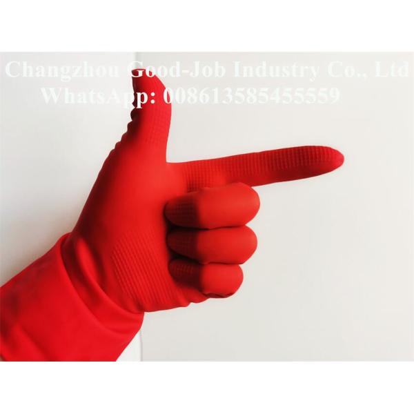 Factory Directly Sale 9inch 12mil Cheap Price Household Latex Protective Work Gloves Waterproof Cleaning Gloves