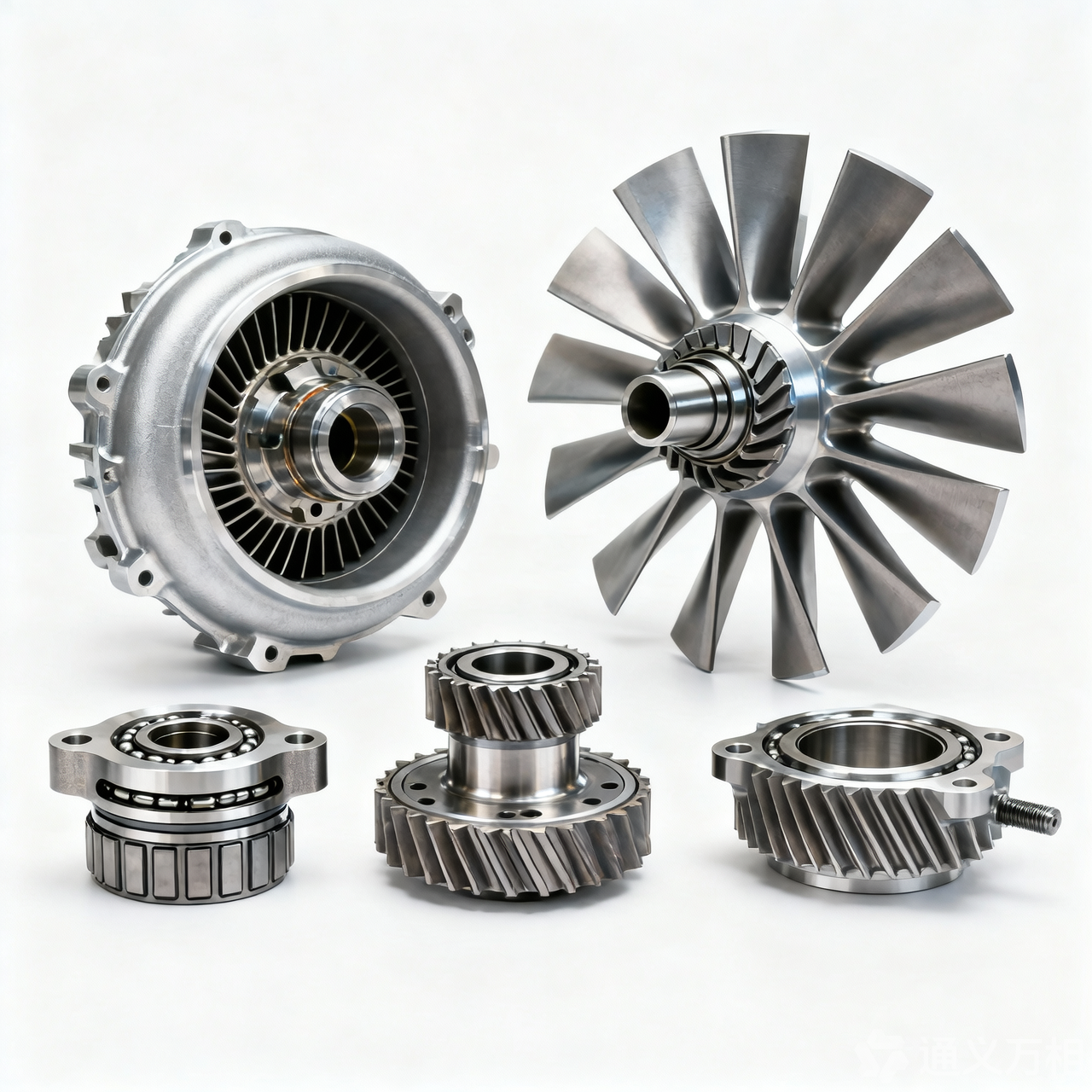 Aluminum Alloy 6061 EV Coolant Pump Casing Automotive Electronic Water Pump CNC Machining Stainless Steel Material Capabilities