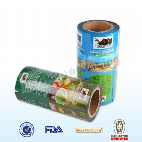 OEM grevure printing customized packaging for soap liquid with bestar packaging machine