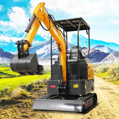 Diesel Petrol Digger Electric Lithium Battery 800kg 1000KG Excavator in Europe