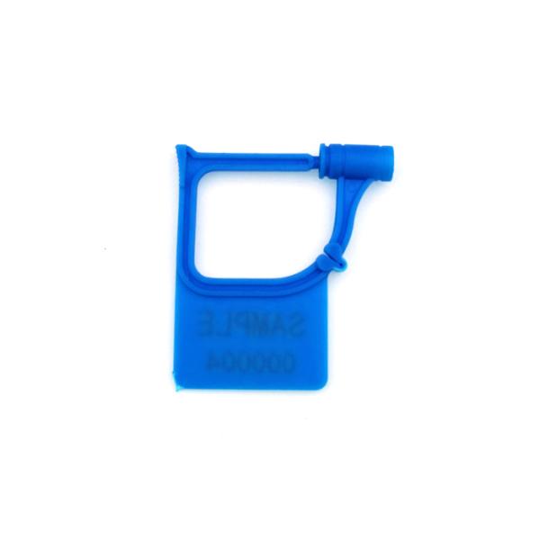 Disposable Mini Plastic Padlock Security Seal Self Locking Mechanism 49N Tensile Strength