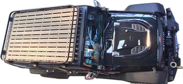 Aluminum Black Luggage Racks Roof Rack for Jeep Jk Wrangler JK