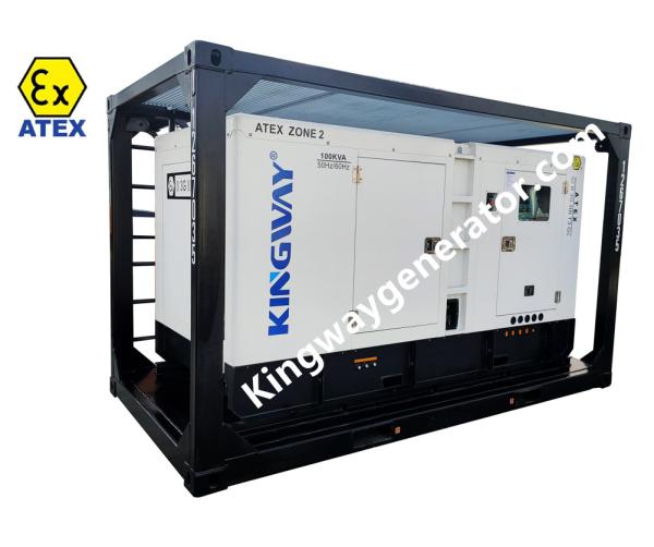 300KVA Kingway ATEX Certified Zone 2 Cummins  Explosion Proof Silent Diesel Generator Set