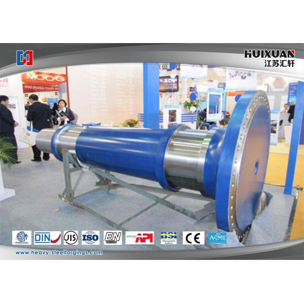 34CrNiMo6 / 18CrNiMo7-6 / 4140 Heavy Steel Forgings Wind Turbine Main Shaft