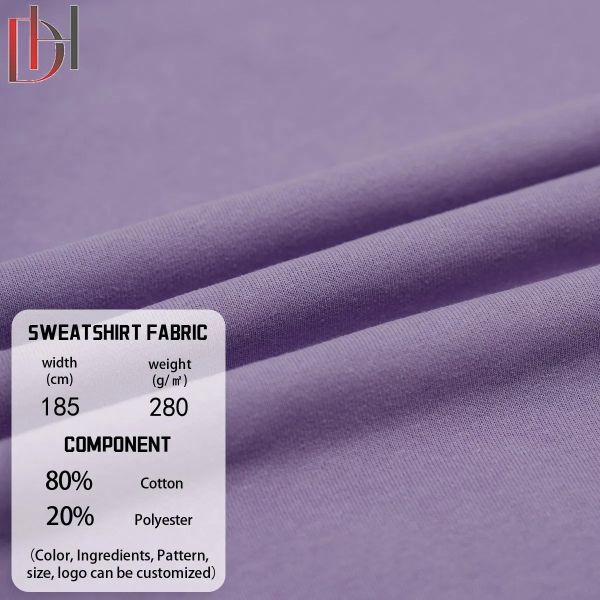 Shirt, Dress, Apparel-T-Shirts, Apparel-Dress Plain Dyed Polyester Cotton Hooded Fabric