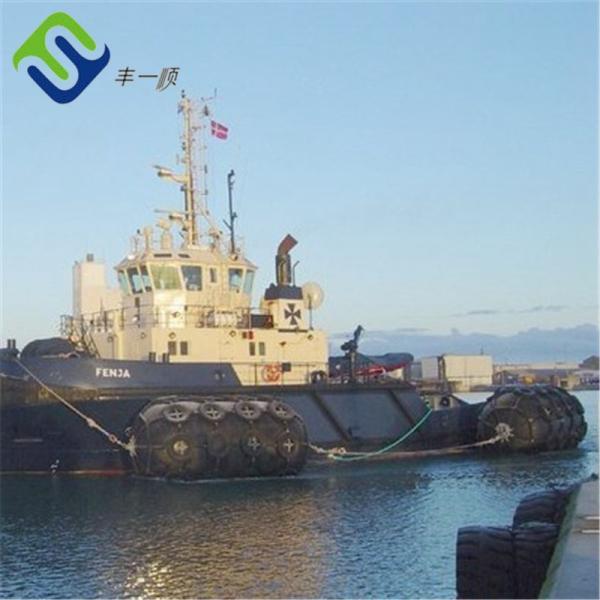 Length0.6-9m Pneumatic Rubber Fender 2 Years Pressure 80 Kpa