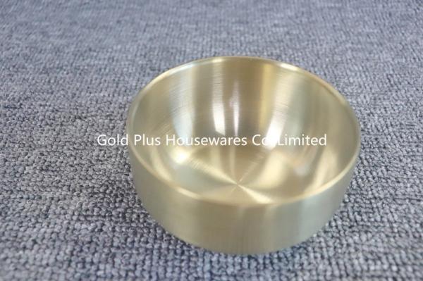 Family dinner sustainable custom soup bowl hight quality metal steel creative kitchen serving salad bowl with  lid
