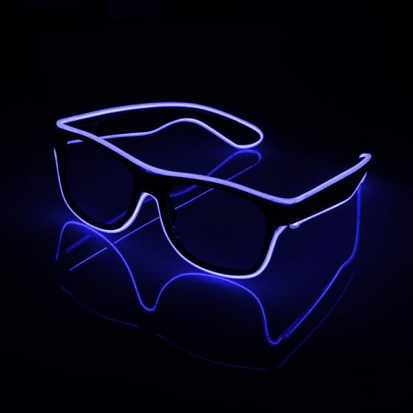 Светящиеся очки жалюзи светящиеся солнцезащитные очки для вечеринки барный флеш светодиодный свет игрушки легко