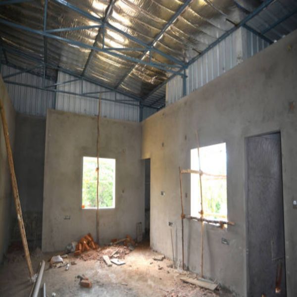 Prefabricated Steel Structure Poultry House with H-Section Frame, Hot-Dip Galvanized Coating and Adjustable Ventilation System