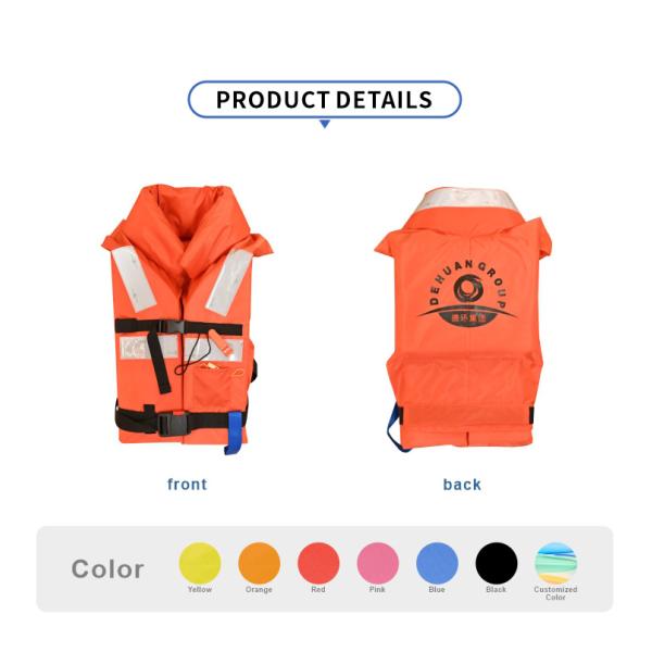 RSCY A4 chaleco salvavidas de poliéster oxford