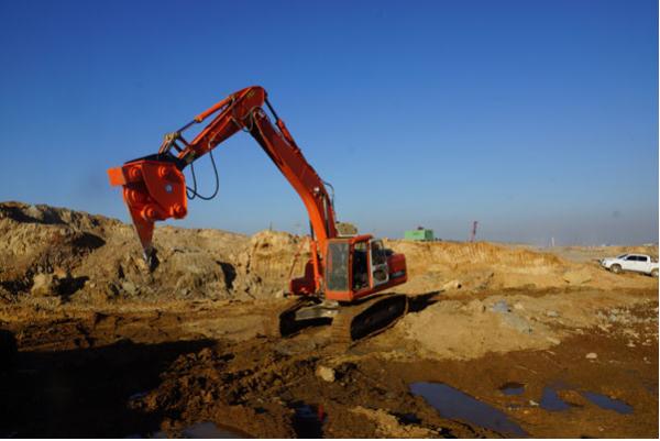 155cm Caterpillar Excavator Parts , Komatsu Backhoe Loader Parts Weather Resistant