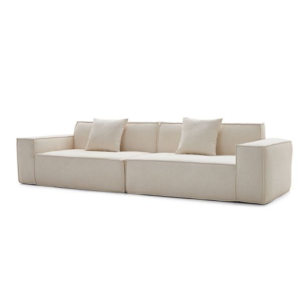 Modular Fabric High Density Sponge Compression Living Room Sofas Set Furniture Sectional Vacuum-Packed Cucstomized Couch