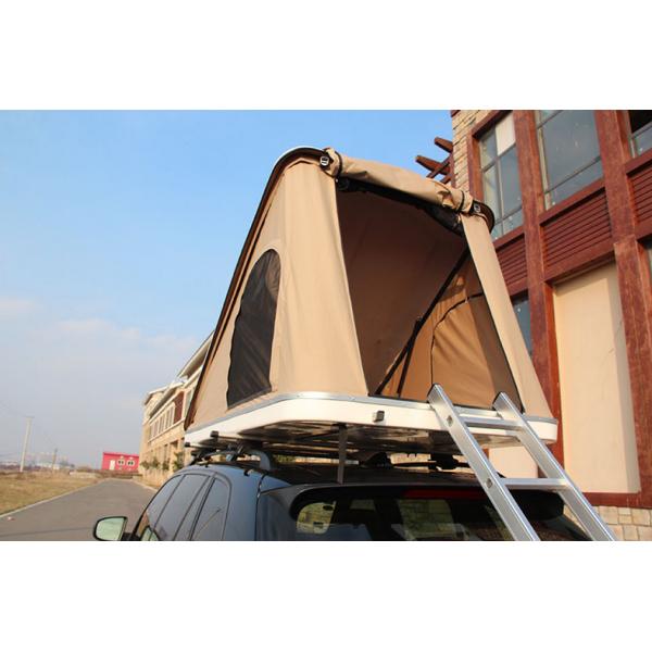 Beige HARD TOP Tent ON THE ROOF OF THE CAR TENT with Quick Automatic Opening 2019