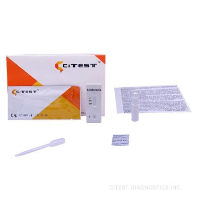 Da gaveta rápida do teste de Citest Leishmania IgG IgM Immunoassay cromatográfico