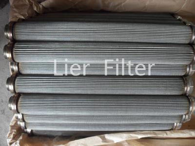 High Temperature Resistant Folded Filter Element With Excellent Strength