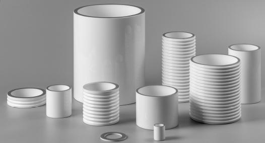 Metallized Ceramics for Vacuum Tubes Industrial Use