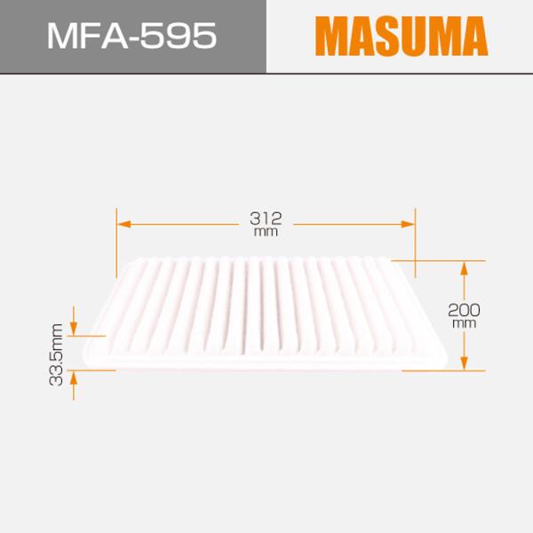 LA-420 MFA-595 MASUMA Automobile accessoires filtre à air Z622-13-Z40 ZJ01-13-Z40 ZJ01-13-Z40-9A Pour le MAZDA