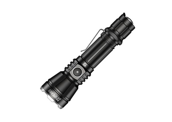 Police Tactical Dual Switch XHP35 Handheld LED Flashlights