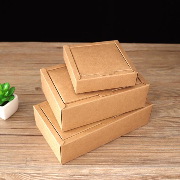 Перерабатываемая на заказ Красочная складная бумажная доска Kraft Mail Box с вашим логотипом идеально