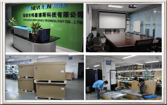 Панели стены Синьяге ХД цифров видео-, край ЛКД стена 3*3 узкий видео- или 4*4 46 инч~55 дюйм 1.8мм