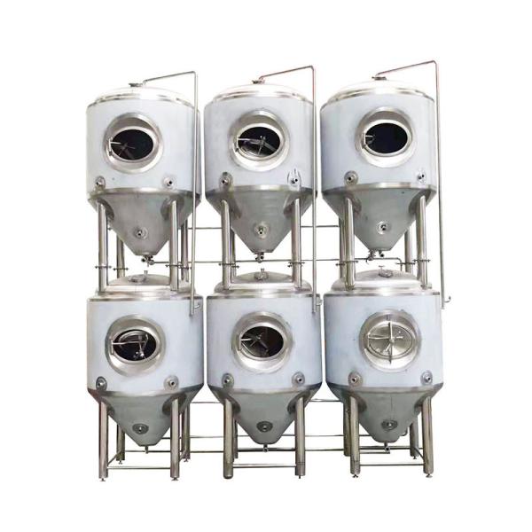 220V Voltagem GHO Cervejaria Fermentador Cónico Para Fermentação de Cerveja Processo