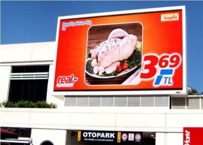 Full Color Front Service LED Display RGB Weather Resistant HD For Advertising