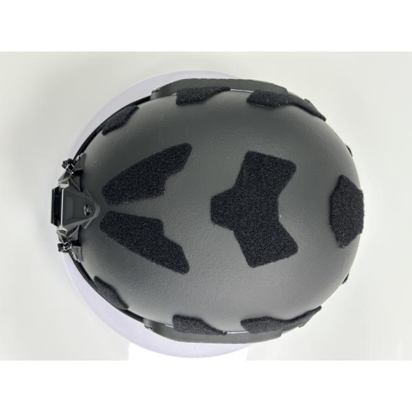 Tactical Ballistic Helmet NIJ IIIA UHWPE Black Color For Men Tactical Military Training