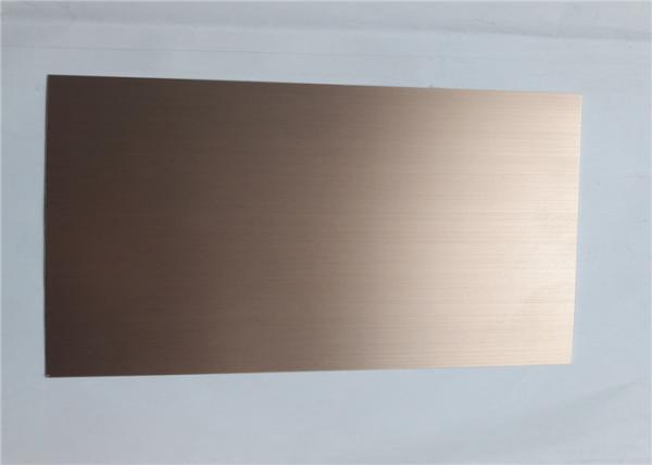 Drawing Surface Light Weight Brushed Aluminium Sheet High Corrosion Resistance