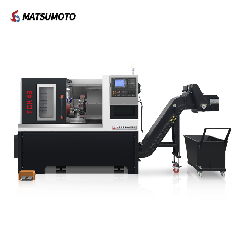 High Quality Lathe Machine TCK46 Fanuc System CNC Turning and Milling Machine