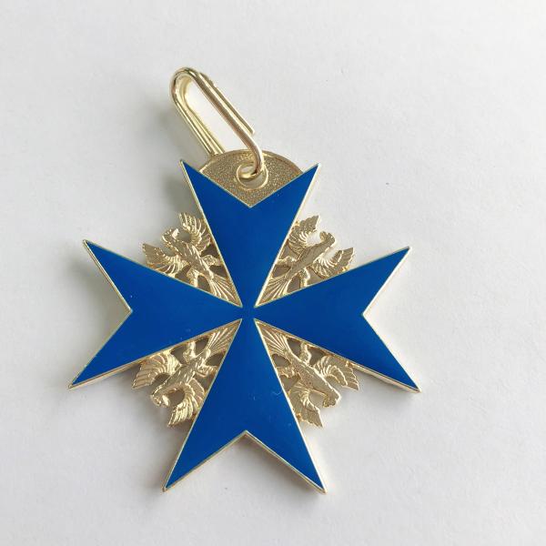 Order of Prussia Award Medal WW1 German Cap Badges Wing Sword Metal Badge
