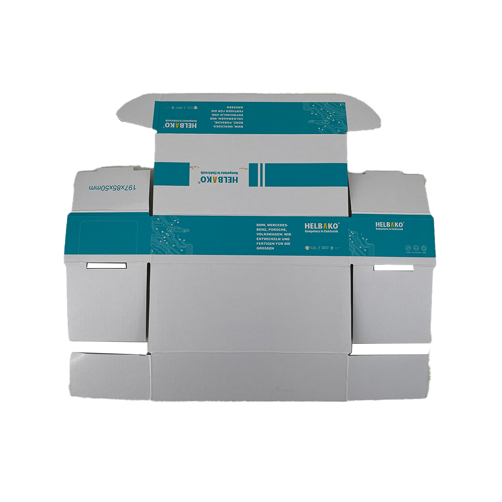 Wholesale Auto Spare Parts Corrugated Boxes Custom Packaging with Embossing Factory Price Shipping Recyclable Paper Folders
