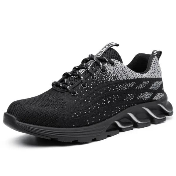 Chaussures de sécurité pour hommes légères et respirantes avec plaque EU Kevlar