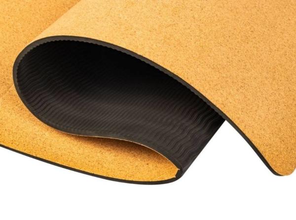 Esteira amigável de Mat Waterproof Natural Cork Yoga da ioga de Eco do alto densidade