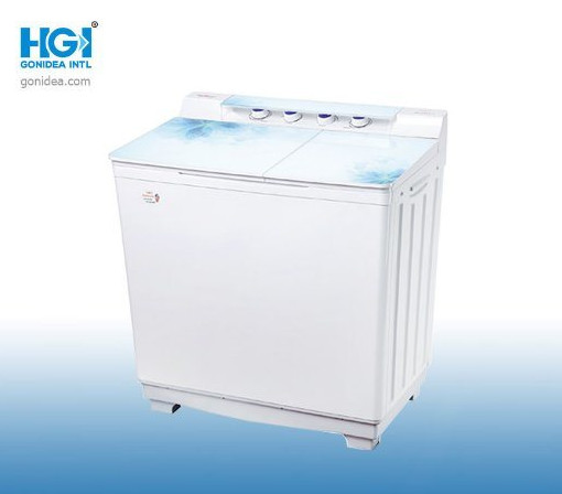 Стеклянная дверь Автоматическая вертикальная стиральная машина для ванн 13 кг / 7 кг