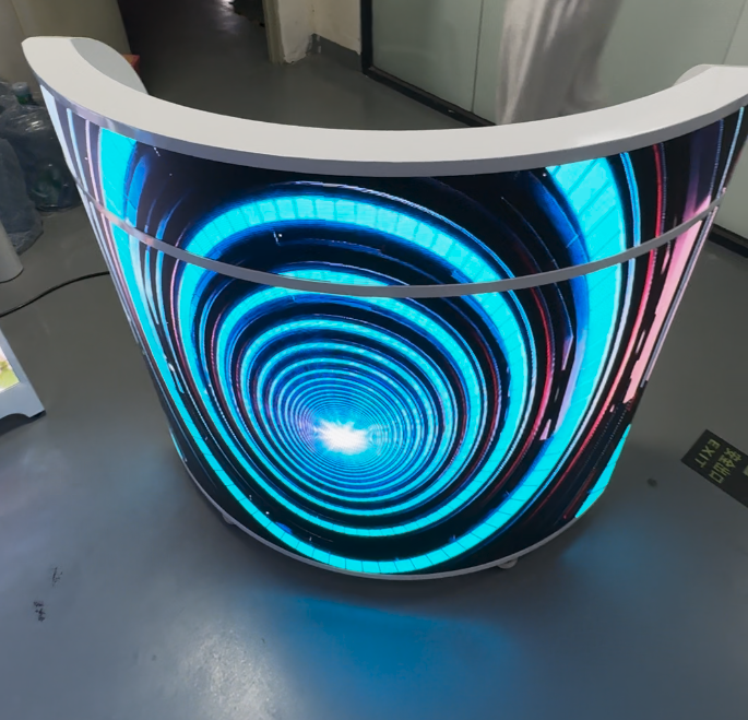 Energy Saving P1.86 Pixel Pitch GOB LED Display with AC110-240V Wide Voltage and 3840Hz Refresh Rate