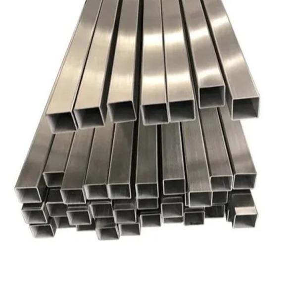 310S 316L Welded Rectangular Steel Pipe / Bright Annealed Stainless Steel Tube