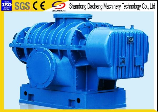 Air Delivery Twin Lobe Roots Blower Manual Inlet Filter And Discharge Silencer