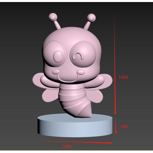 Eco-friendly Garden Decoration Life Size Fiberglass Ornament Model Outdoor Cartoon Rabbit Statue