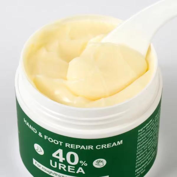 OEM Vitamina E Cuidados de mãos e pés Anti-seca Vaselina Ureia Creme Reparação de pés