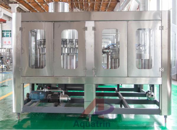 3kw Mineral Water Filling Capping Machine 12000BPH 310mm Height
