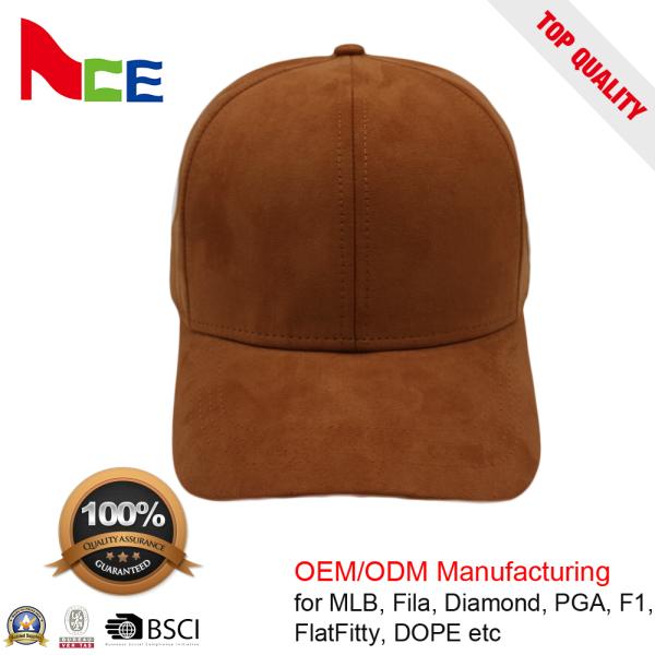 Custom Made All Logos Sports Dad Hats Suede Fabric Adjustable For Man