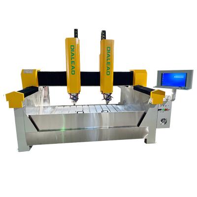 Multi Head 2 Head CNC Stone Carving Machine For Marble Granite Engraving And Carving