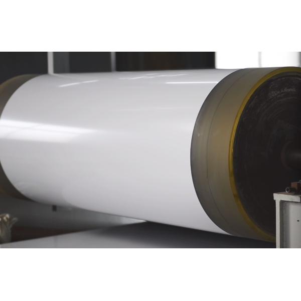 Для крышки двора 0,70 мм толщины сплав 3105 H24 22 калибра белый цвет высокого воздействия предварительно окрашенная алюминиевая катушка с Pvdf краской