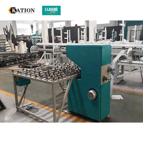 Glass Industry Glass Edge Grinding Machine Simple Operation , Convenient Glass Edge Finish Machine