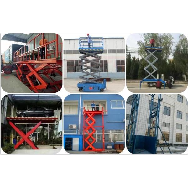 Самоходные воздушные работы Электрический ножничный подъемник